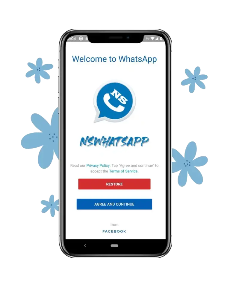 NSWhatsApp Blue